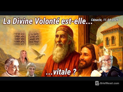 Ramon Perez - La Divine Volonté est-elle vitale ? - Cénacle 11.04.25