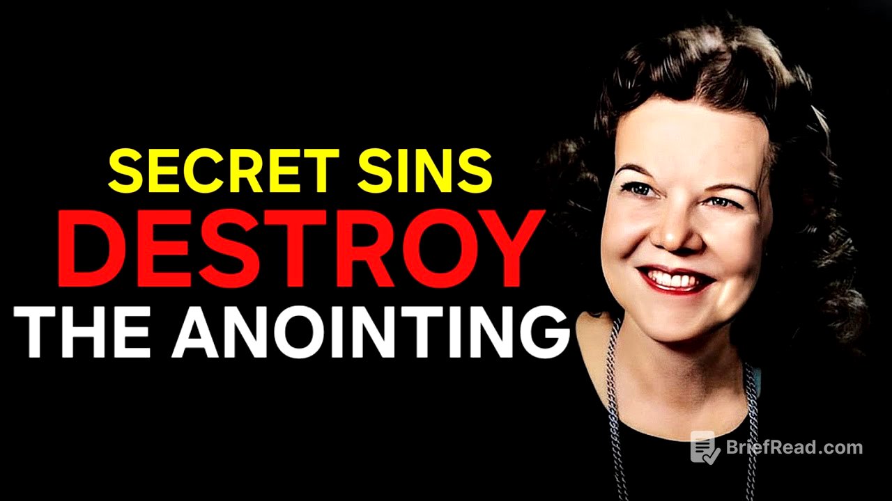 The Secret Sins That Destroy the Anointing - Kathryn Kuhlman