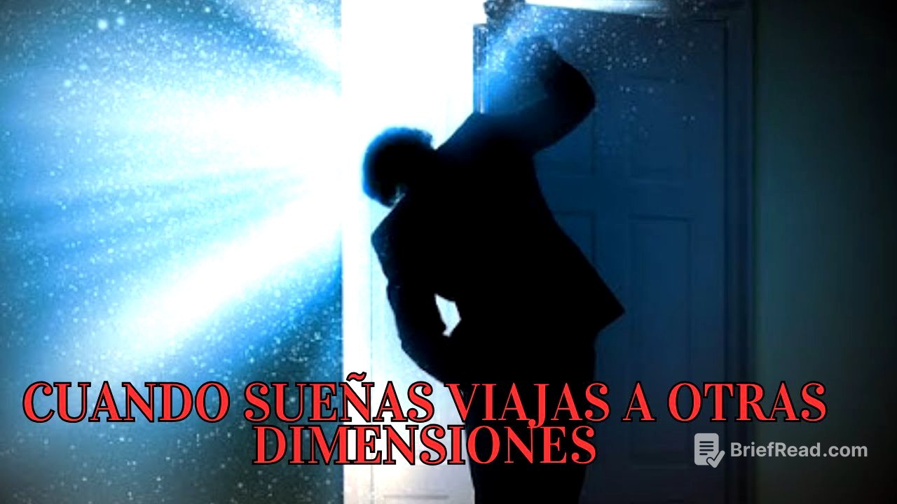 LOS SUEÑOS SON VIAJES A OTRAS DIMENSIONES