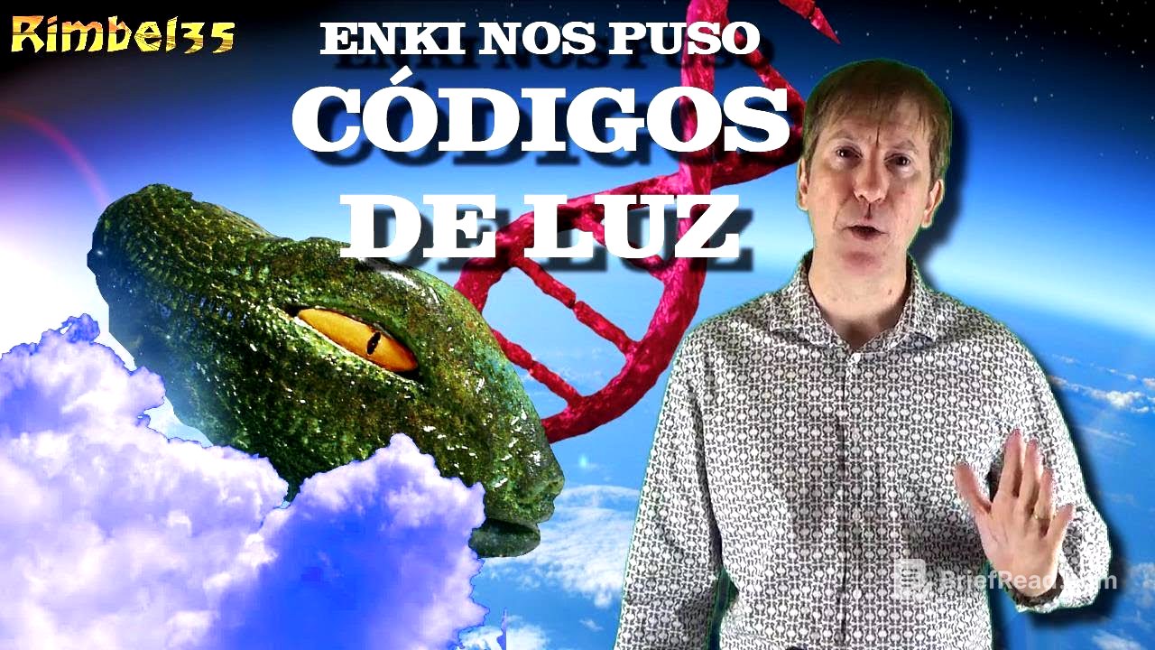 ENKI PUSO CÓDIGOS DE LUZ EN NUESTRO ADN: ¿PRONTO SE ACTIVARAN?