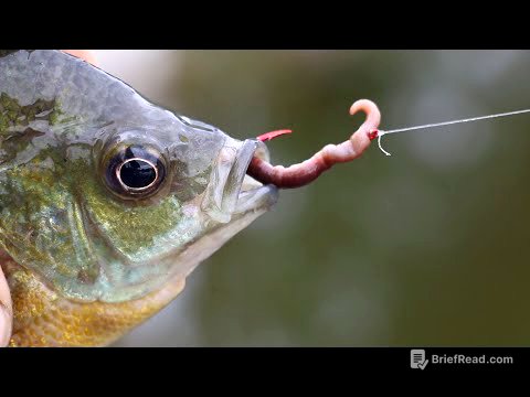 How to bait a Hook with a REAL worm