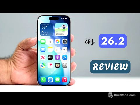 iOS 26.2 OFFICIAL On iPhone 15 Pro Max (Review)