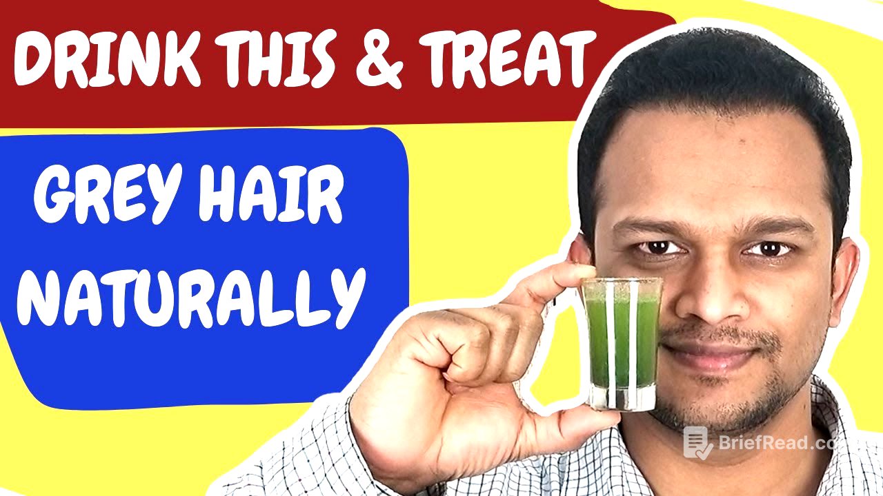 BEST CATALASE FOODS to reverse GREY HAIR, NATURALLY increase CATALASE, Treat premature grey hair