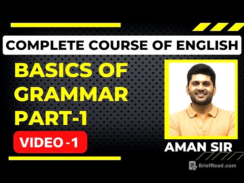 Basics of English grammar||English for competitive exams||aman vashist free course||english grammar