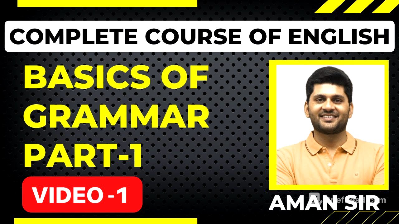 Basics of English grammar||English for competitive exams||aman vashist free course||english grammar