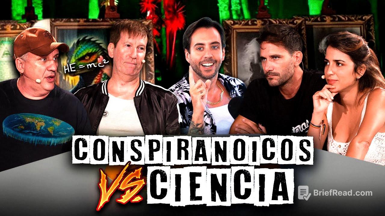 CONSPIRANOICOS VS CIENCIA - Tartaria/Santaolalla/Gata/Rimbel | El Debate más esperado de la historia
