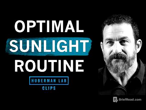 Optimal Morning & Evening Sunlight Routine | Dr. Andrew Huberman