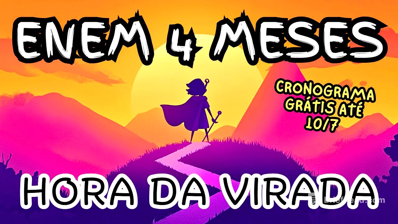 Como Explodir Nota ENEM começando Hoje (Cronograma e App Grátis)