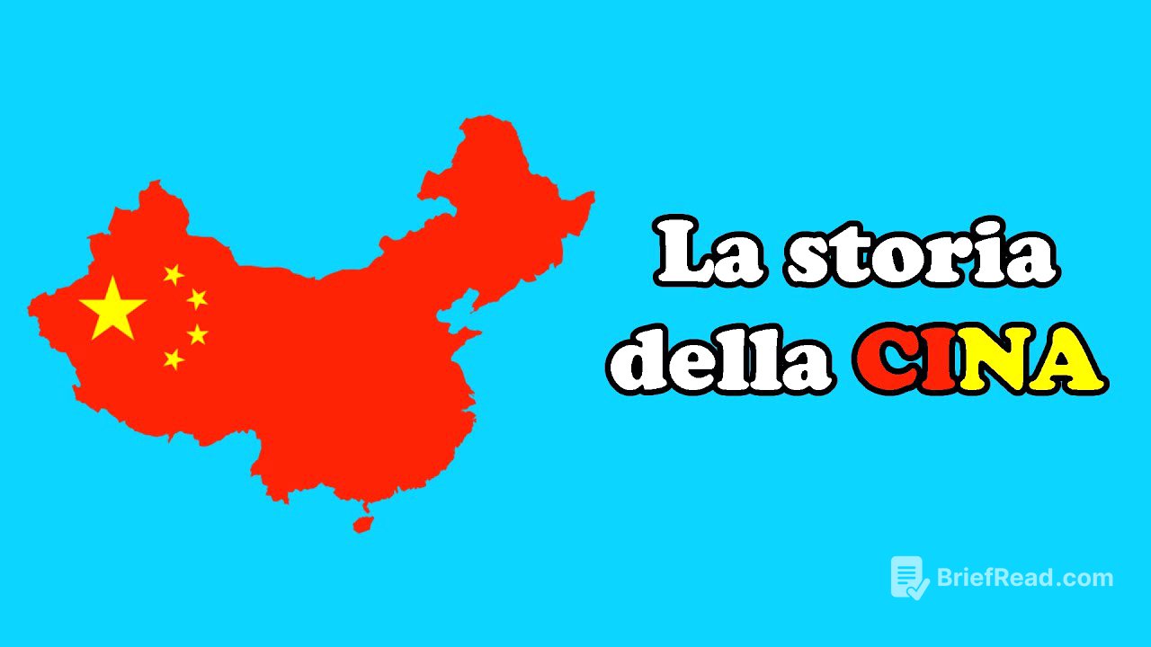 TUTTA la STORIA della CINA in quindici minuti (dalla preistoria ad oggi)