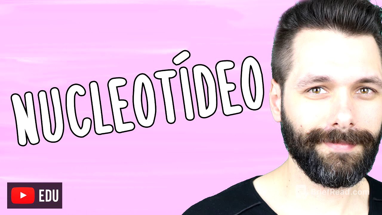 NUCLEOTÍDEOS e NUCLEOSÍDEOS - Estrutura e Função | Biologia com Samuel Cunha