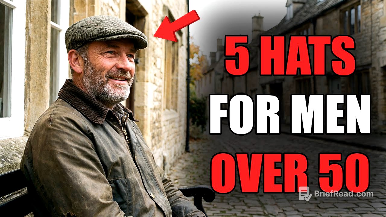 Stop Wearing Hats Like a Costume: 5 Essentials for Men Over 50