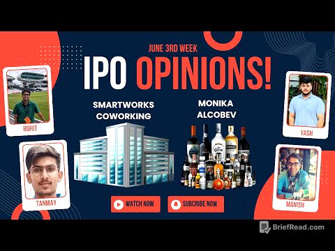 Smartworks Coworking & Monika Alcobev - July 3rd week IPOs : Primary Market Chatter