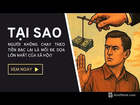 Tại sao người không chạy theo tiền bạc lại là mối đe dọa lớn nhất của xã hội | Tâm Thức Trí