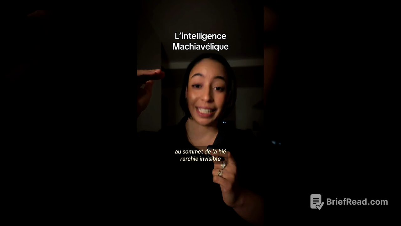 Intelligence Machiavélique