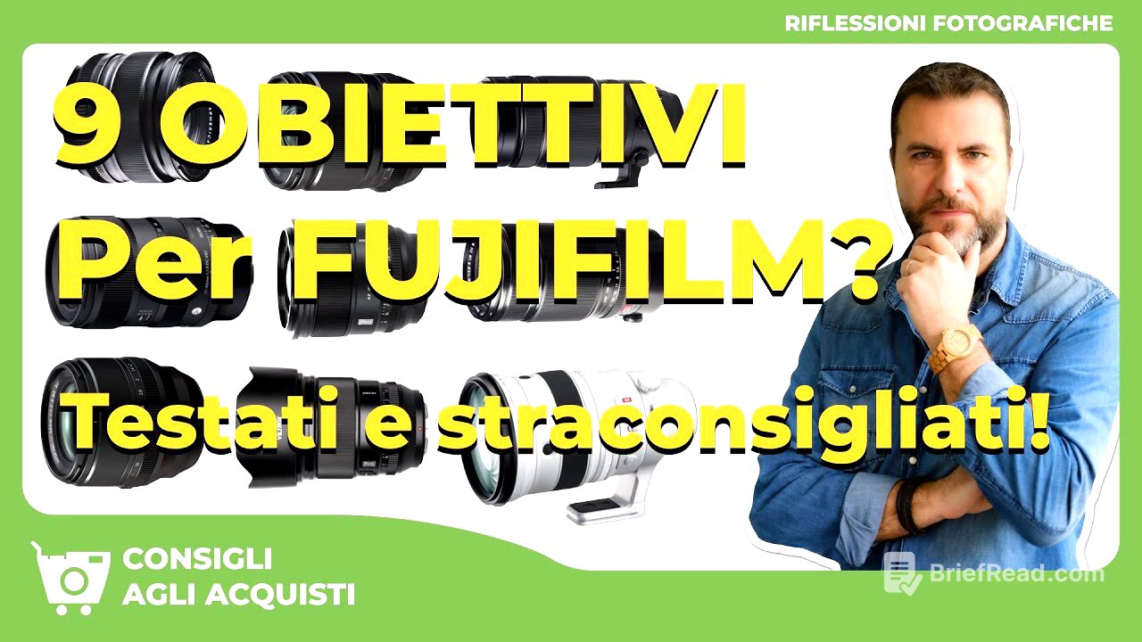 9 Obiettivi Fujifilm da Comprare Subito (Testati e Stra-consigliati!)