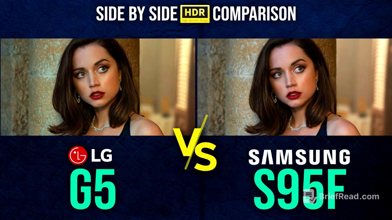 LG G5 OLED vs Samsung S95F OLED | Flagship OLED TV Comparison Review