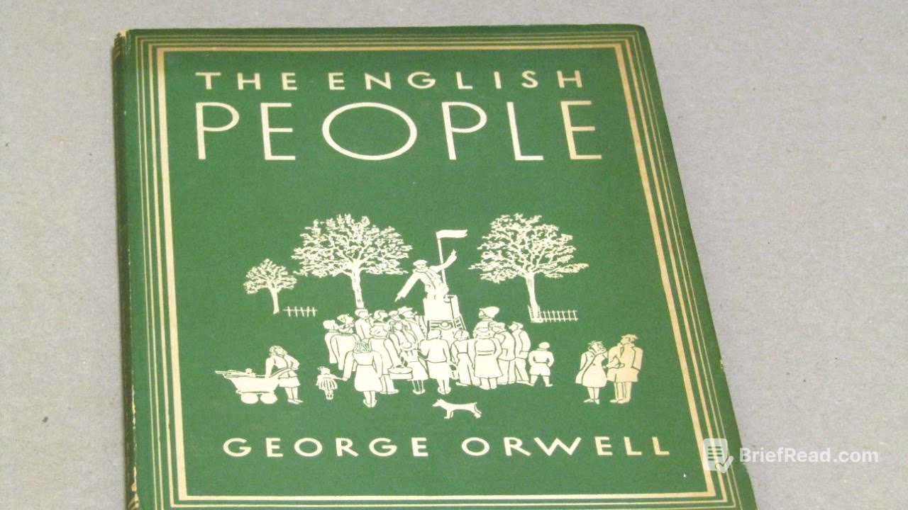 The Deepest Lore #135: George Orwell's The English People (1947)