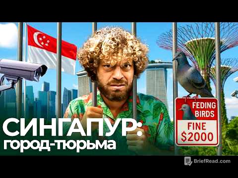 Сингапур: город-тюрьма в самой счастливой стране | Тысячи долларов за голубей, питбулей и жвачку