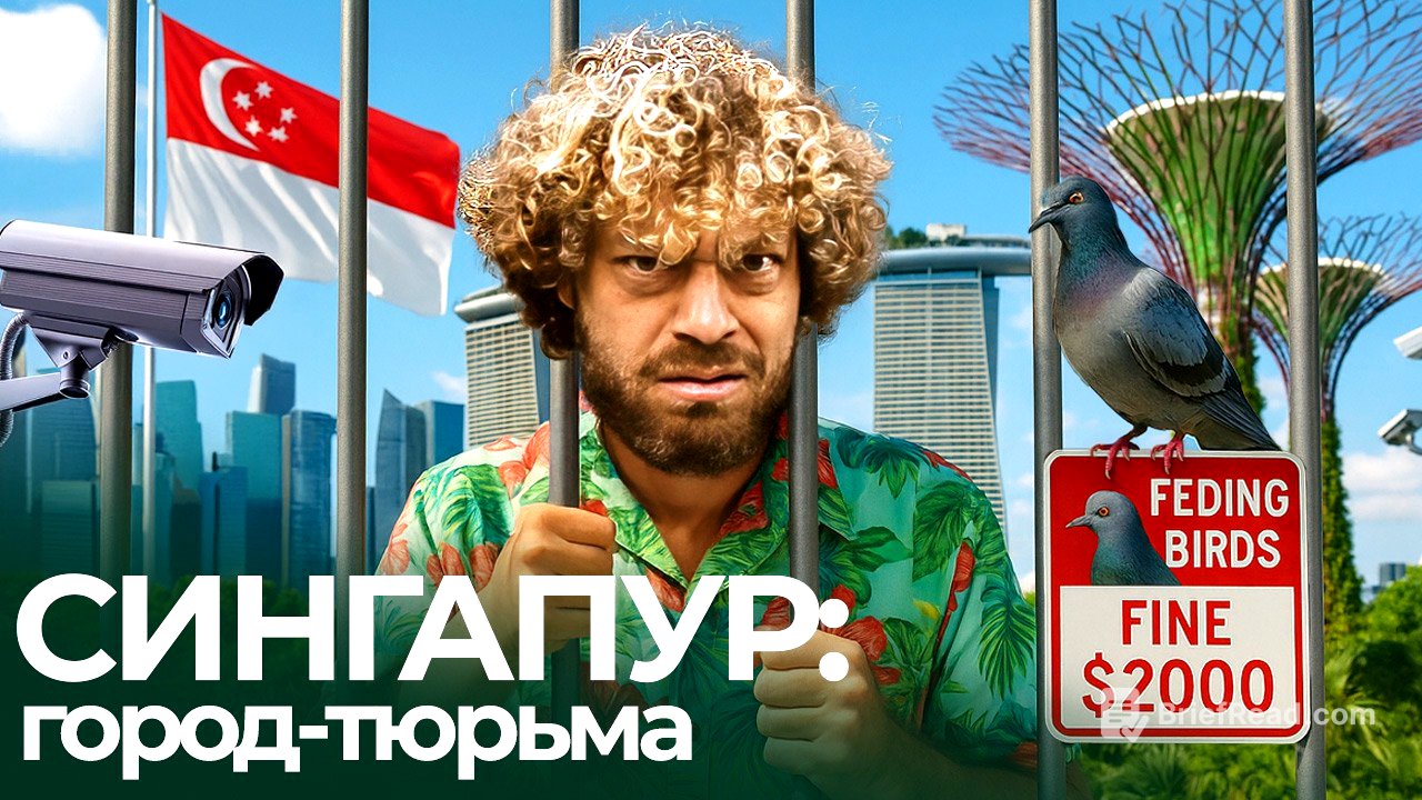 Сингапур: город-тюрьма в самой счастливой стране | Тысячи долларов за голубей, питбулей и жвачку