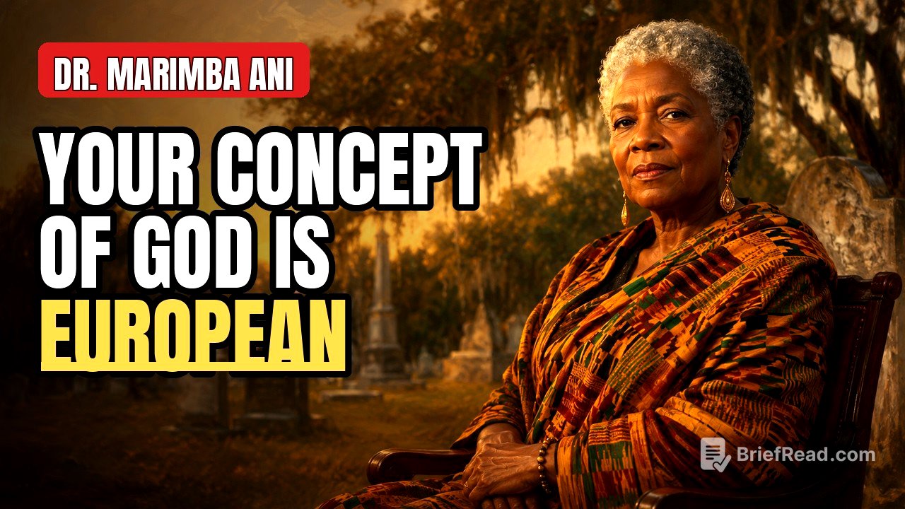 Dr. Marimba Ani: Your Concept of God Is European