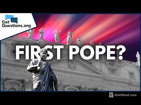 Was Saint Peter the first pope?  |  GotQuestions.org