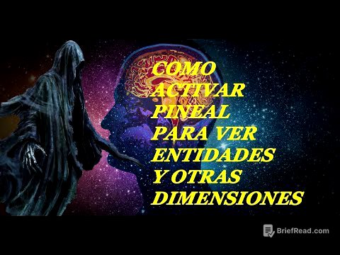 🔴Como activar glándula pineal para ver entidades,auras y otras dimensiones