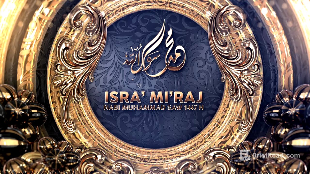 ISRA' MI'RAJ NABI MUHAMMAD SAW 1447 H / 2026 M