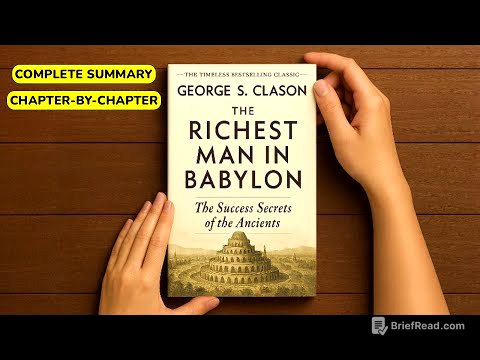 The Richest Man in Babylon by George S. Clason | Complete Book Summary