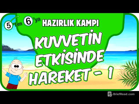 Kuvvetin Etkisinde Hareket - 1 📗 5'ten 6'ya Hazırlık Kampı #2025