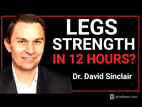 SENIORS The ONE Food That Rebuilds Leg Strength in Just 12 Hours |Dr. David Sinclair Secret Revealed