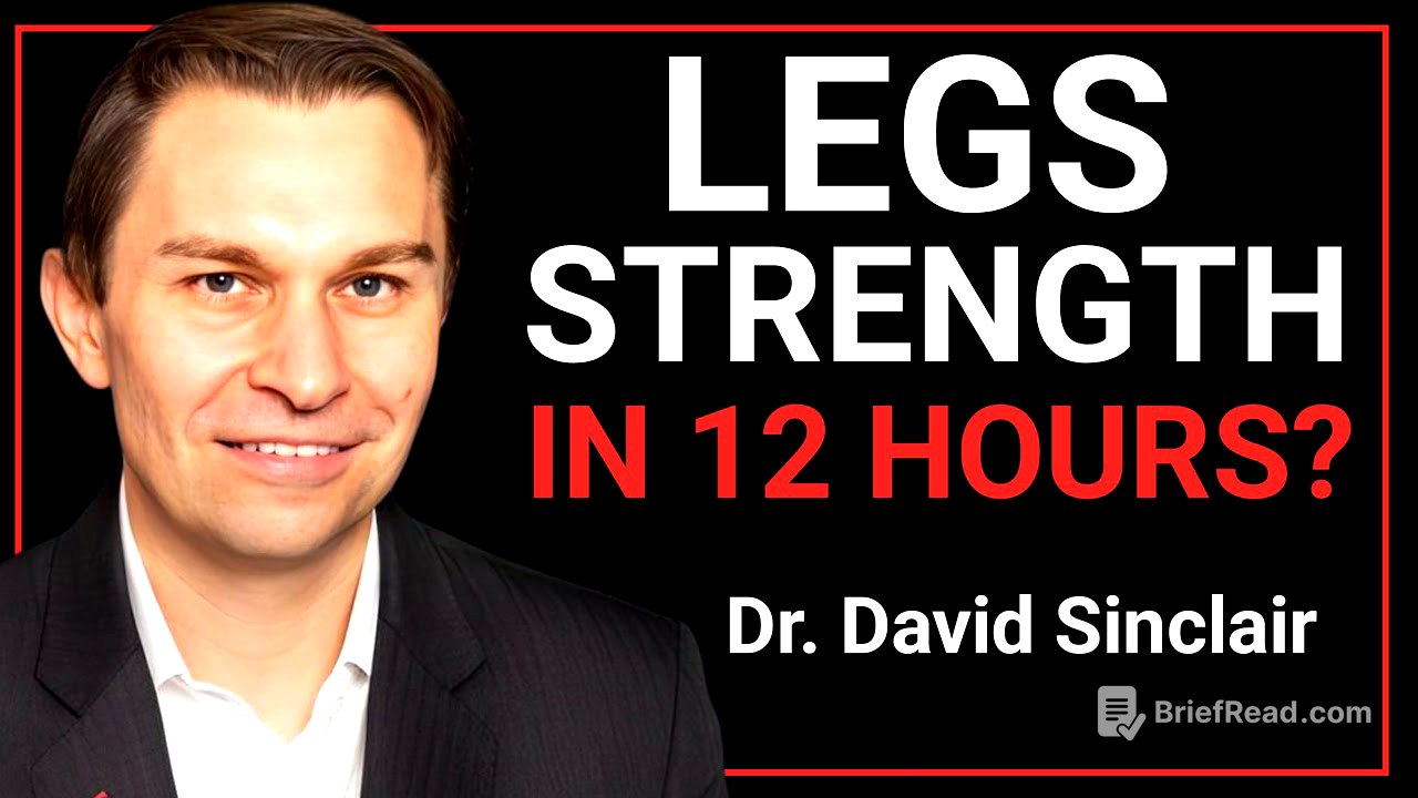SENIORS The ONE Food That Rebuilds Leg Strength in Just 12 Hours |Dr. David Sinclair Secret Revealed