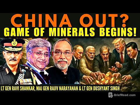US-PAK Minerals Pact: China Dumped? Is India Ready for the New Global Power Shift?