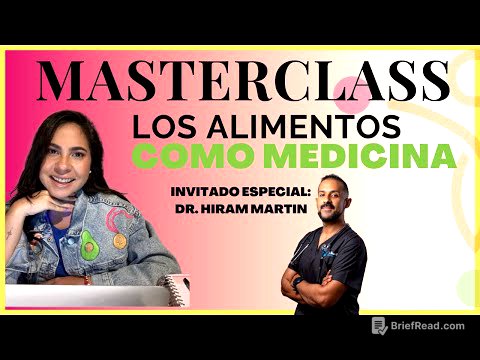 MASTERCLASS: Los alimentos como medicina