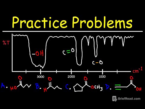 IR Spectroscopy - Practice Problems