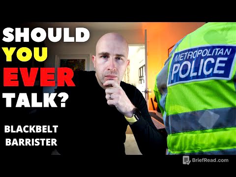 Why You Should/Should NOT Talk to Police