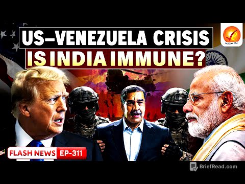 US–Venezuela Crisis Explained: What It Means for India’s Economy and Energy| Vajiram and Ravi
