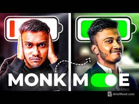 Enter Into MONK MODE in 20 Minutes | Full Guide | VAIBHAV KADNAR