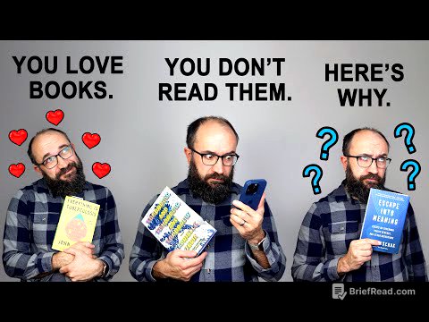 You Love Books. You Don’t Read them. Here’s Why.