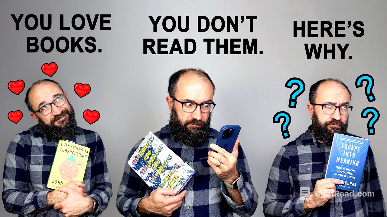 You Love Books. You Don’t Read them. Here’s Why.