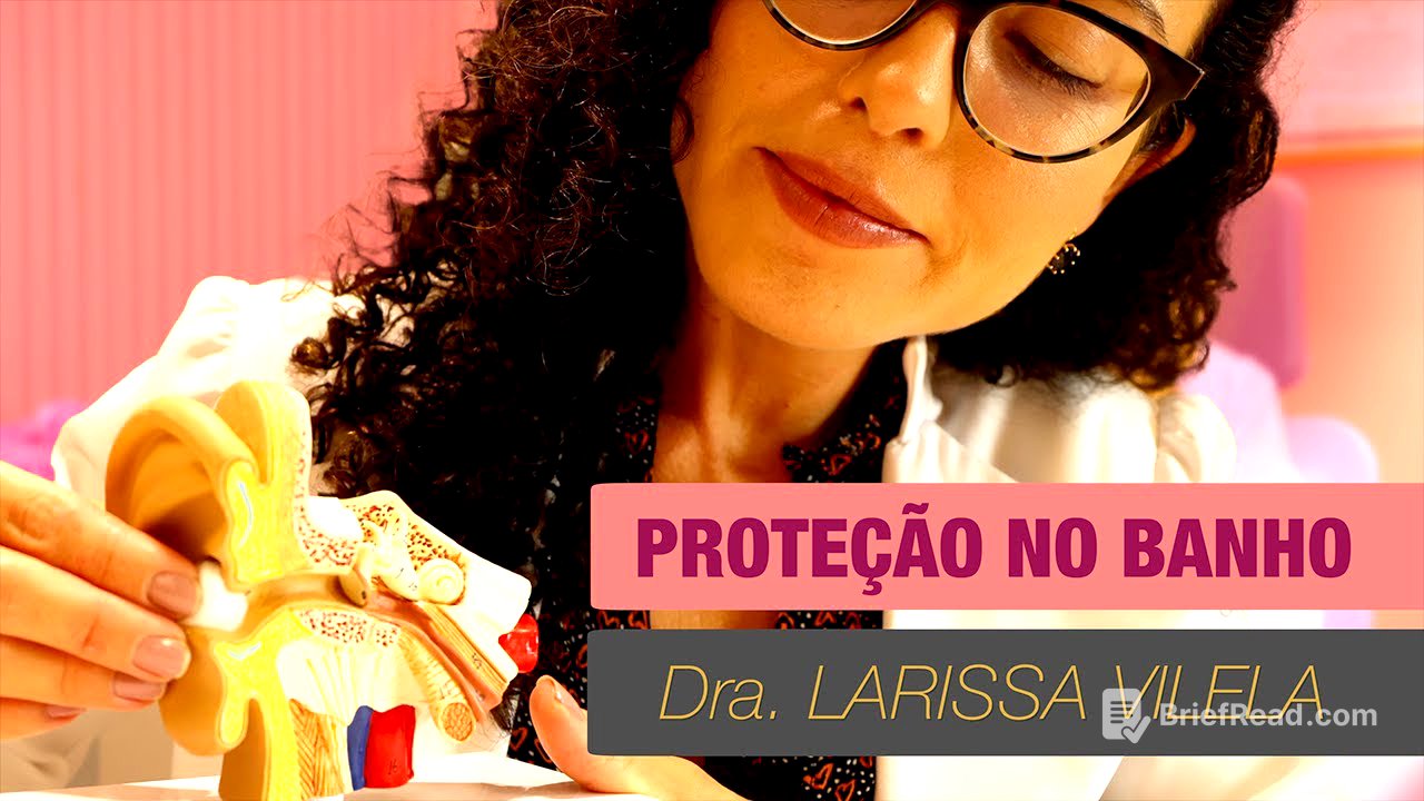 Como proteger os ouvidos no banho?