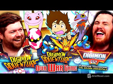 **DIGIMON** Movie 1, 2 + 3 First Time Reaction
