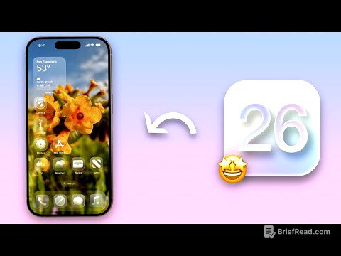 Voici iOS 26 : Toutes les Nouveautés !