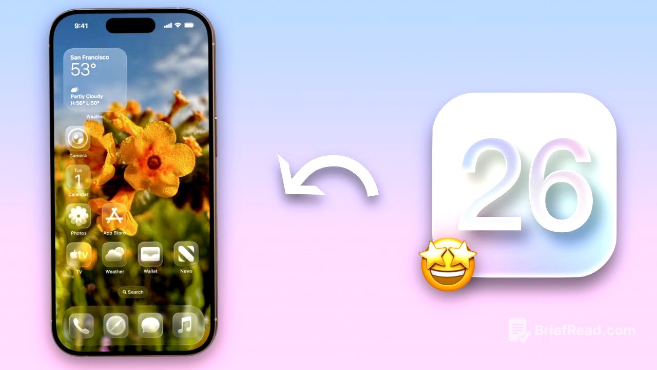 Voici iOS 26 : Toutes les Nouveautés !