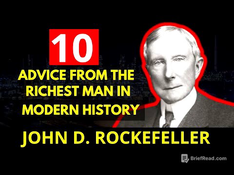 John D. Rockefeller's 10 Secrets to Getting Rich - Number Eight Will Change Your Life!
