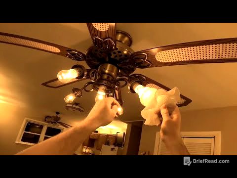 Add Light to Crest 8600 Ceiling Fan