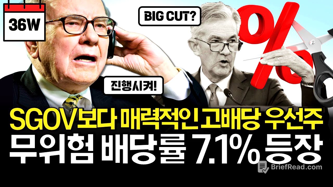 SGOV보다 매력적인 무위험 배당률 7.1% 등장! (ft. 미국 우선주 리스트 무료나눔)