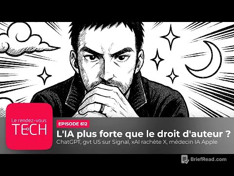L’IA plus forte que le droit d’auteur ? ►► [Podcast tech]