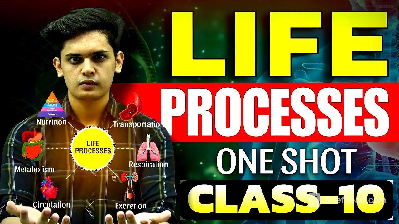 Life Processes Complete Chapter🔥| CLASS 10 Science | NCERT Covered| Prashant Kirad