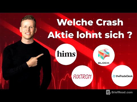 Welche dieser CRASH Aktien lohnt sich jetzt? Block, TTD, Aixtron & HIMS Aktie im Blick