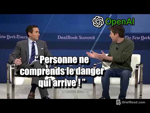 L'interview CHOC du PDG d'OpenAI devient VIRALE : "Vous n'avez aucune idée de ce qui arrive"